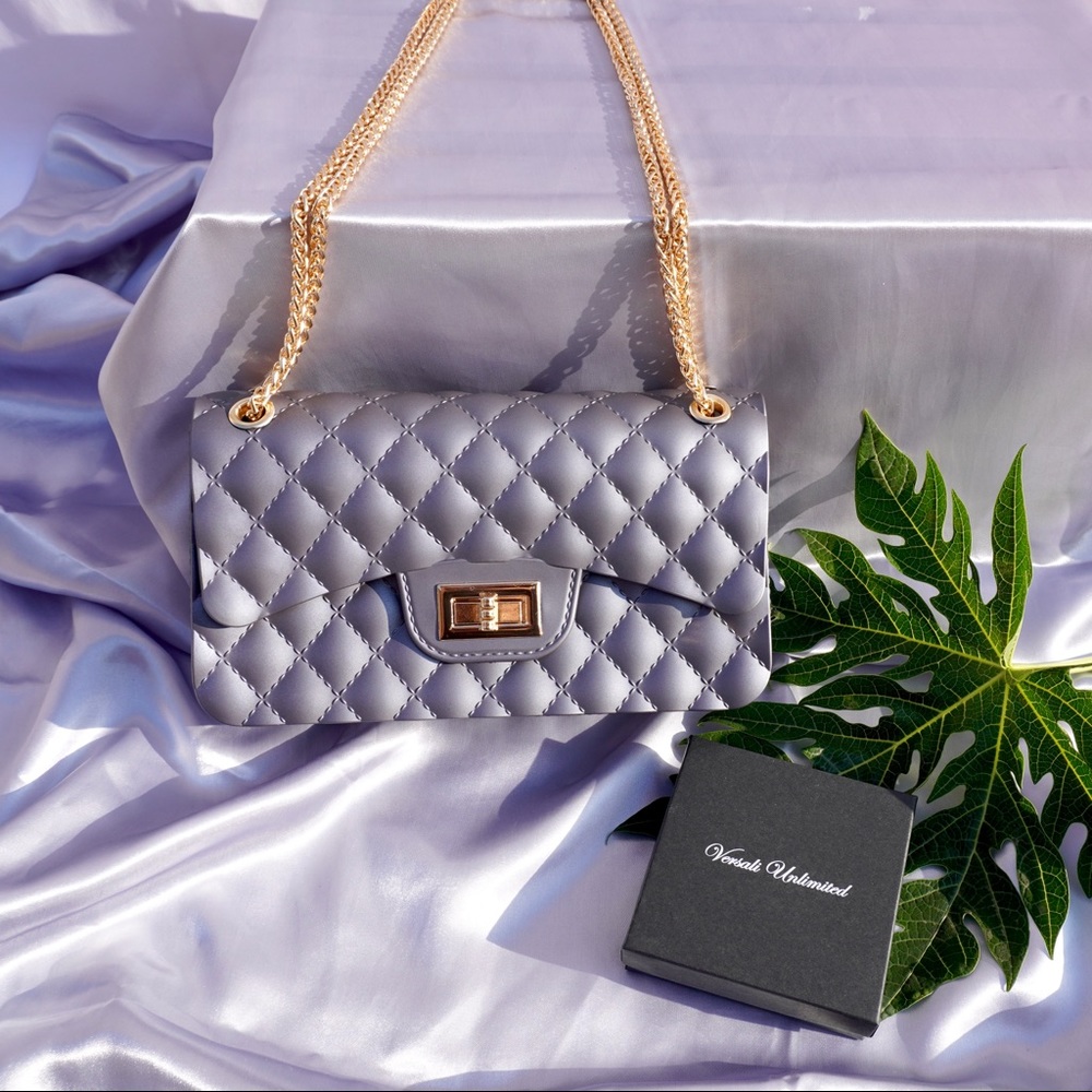 Smoke Gray “Lush” Purse